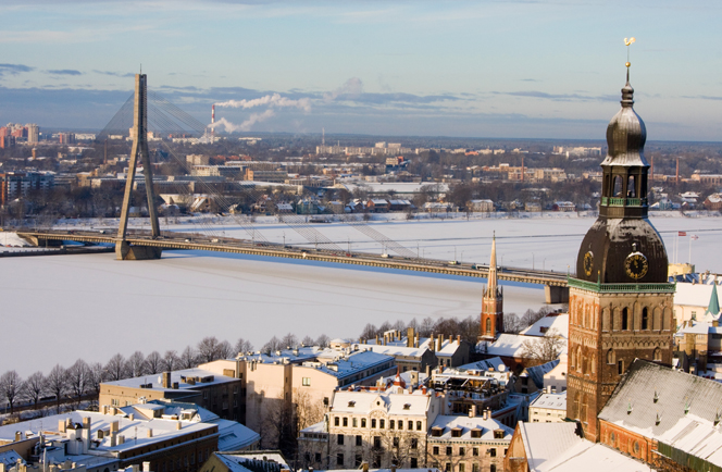 Baltische Staten en Helsinki Afbeelding